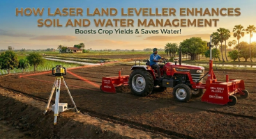 Apogee Agrotech blog covering modern farming techniques, laser land levelling, and agricultural equipment insights